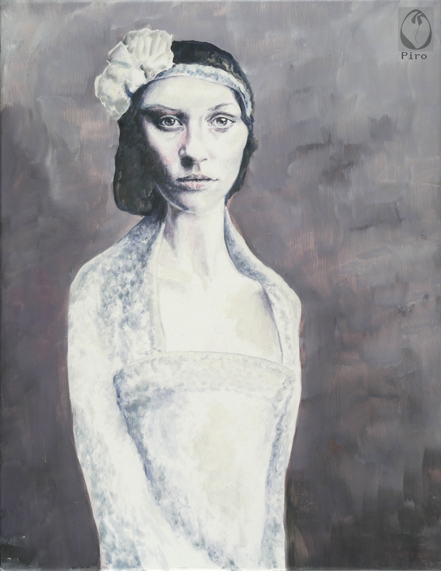 oil on canvas - olio su tela di Piro